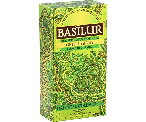 BASILUR Green Valley 25 saszetek