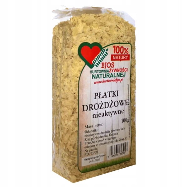 BJOS Płatki drożdżowe 100g