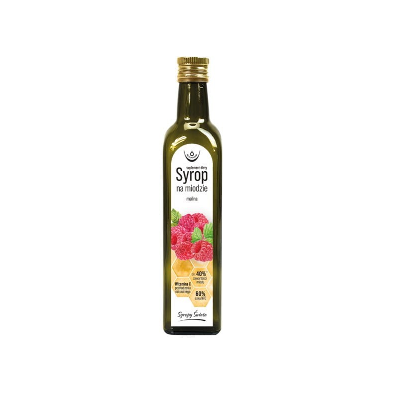 OLEOFARM Syrop Malina na miodzie 250 ml