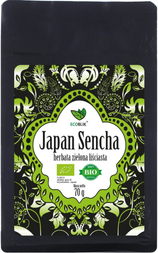 ECOBLIK Herbata zielona liściasta Japan Sencha 70g