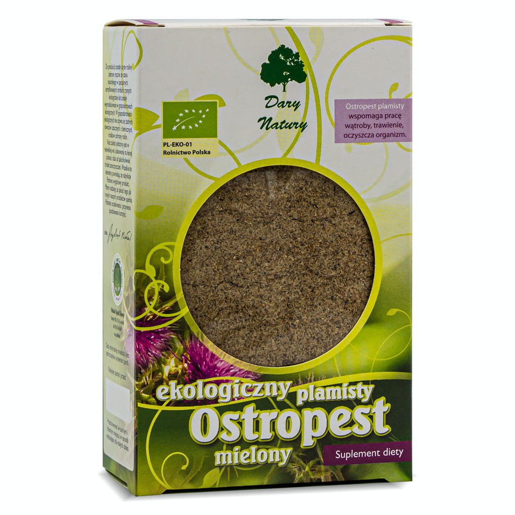 DARY NATURY Ostropest plamisty mielony EKO 100g