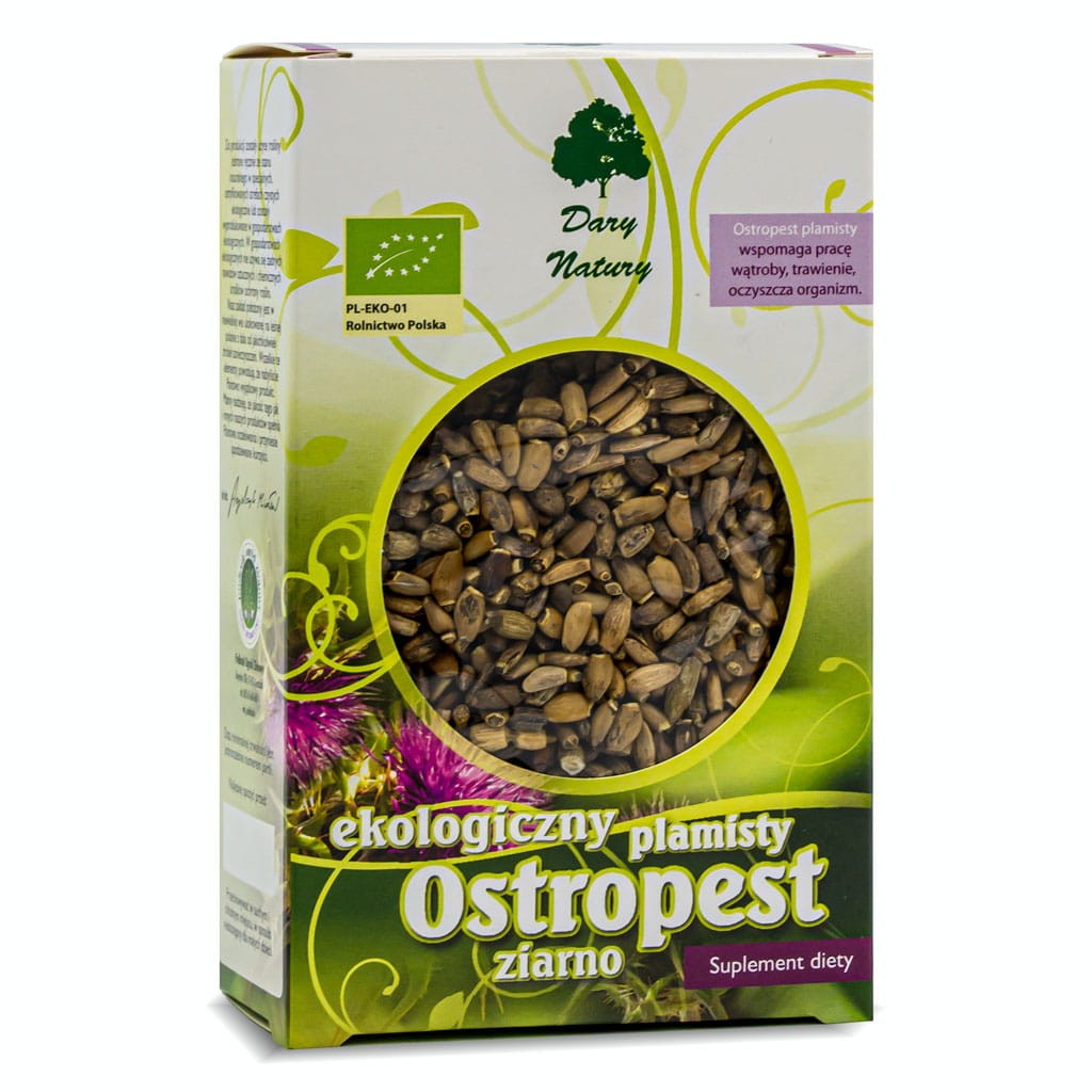 DARY NATURY Ostropest plamisty ziarno EKO 100g