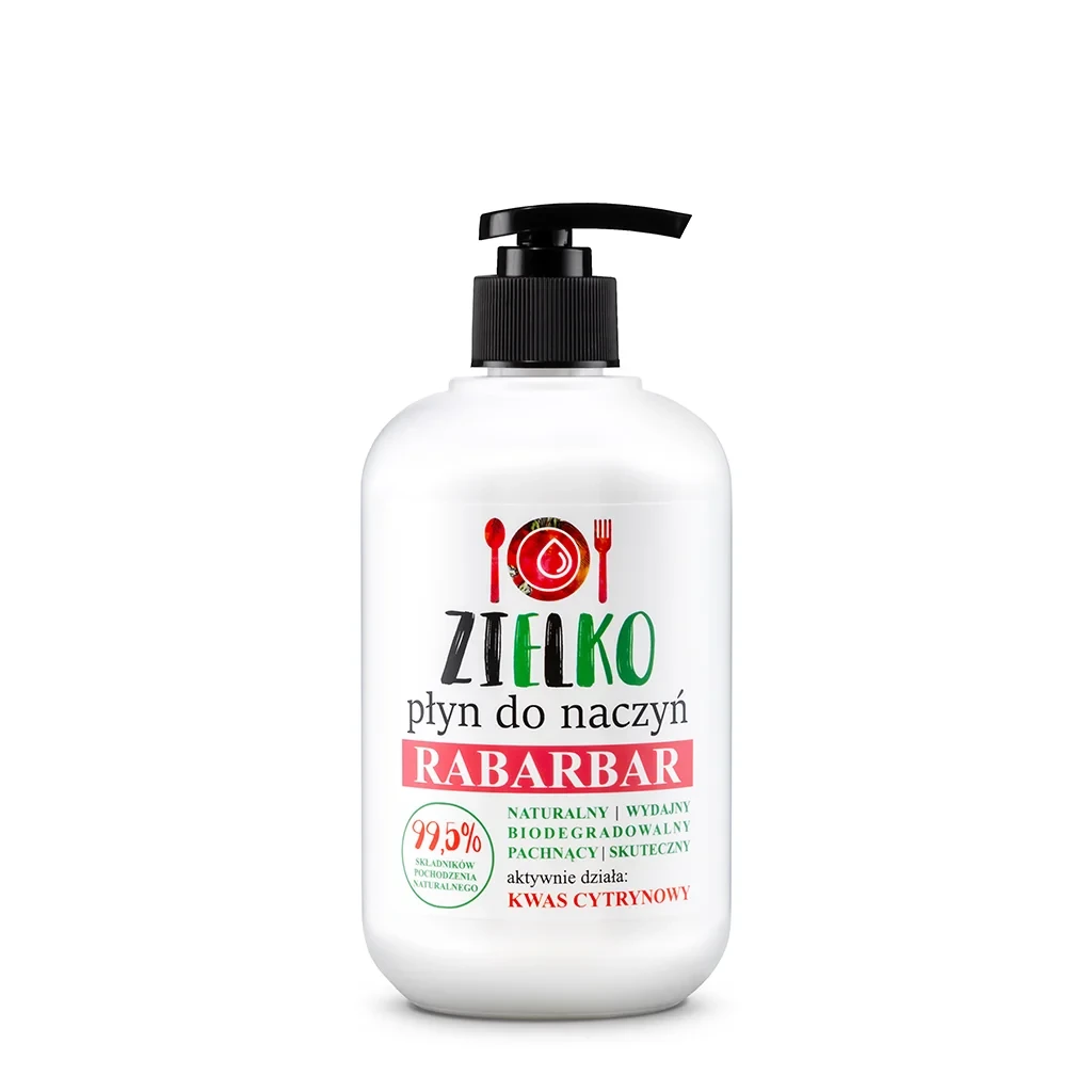 Zielko Płyn do naczyń RABARBAR 500ml