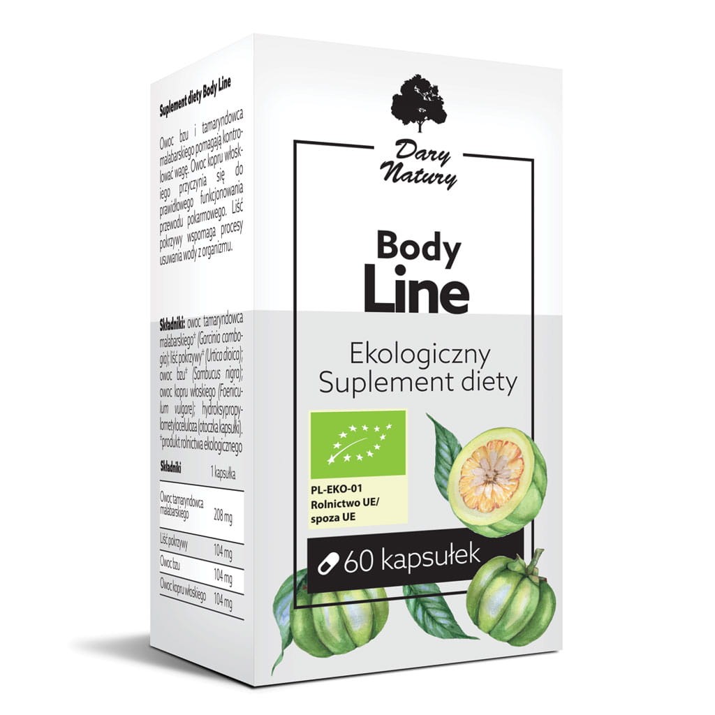 DARY NATURY Body Line EKO 60 kapsułek