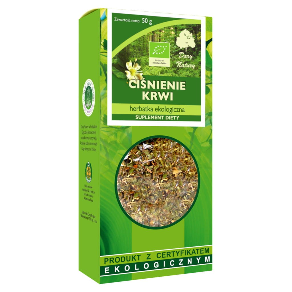 DARY NATURY Herbatka Ciśnienie krwi EKO 50g