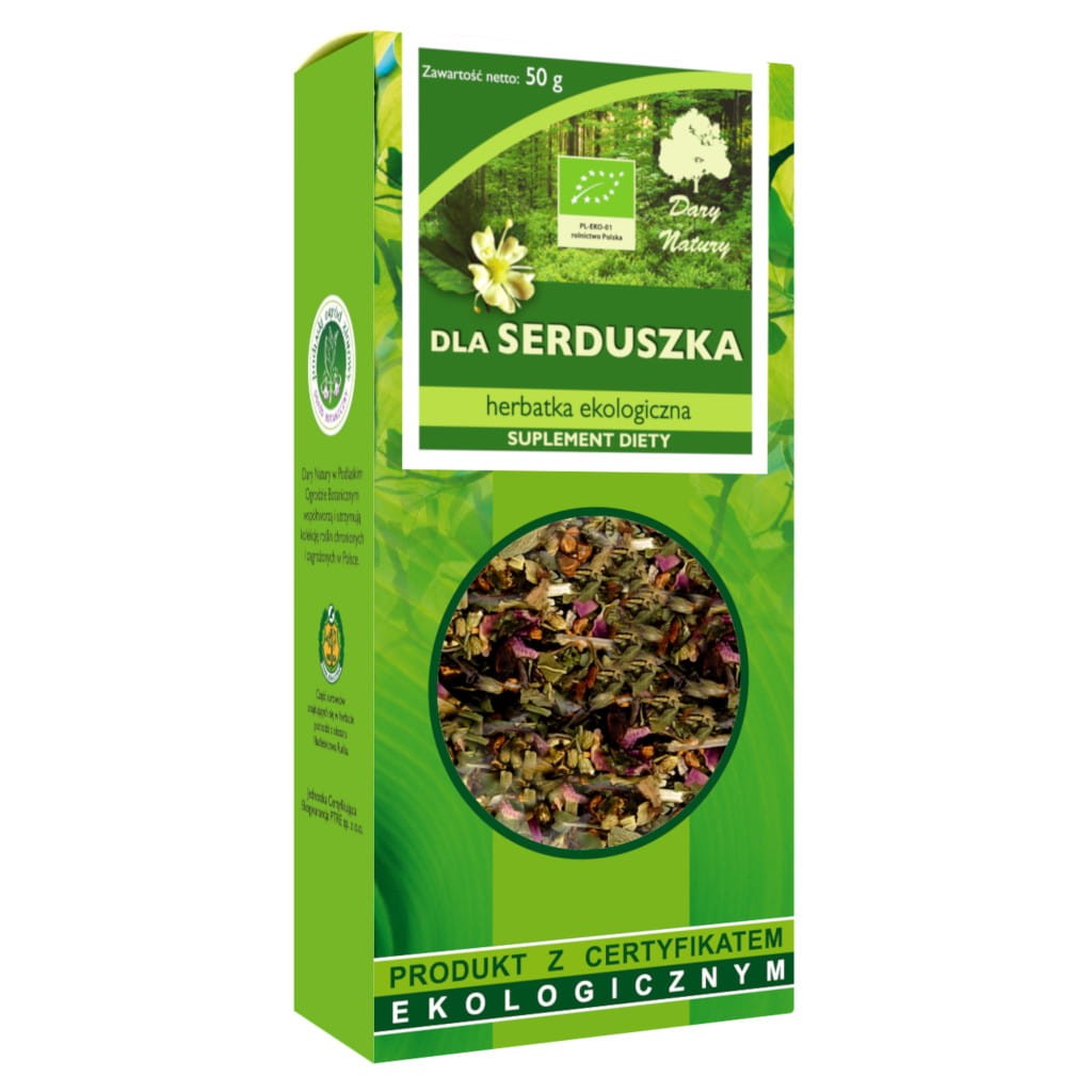 DARY NATURY Herbatka Dla serduszka EKO 50g