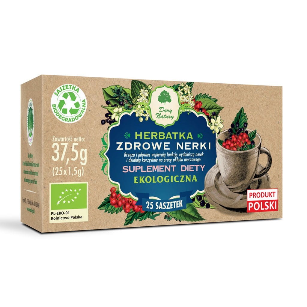 DARY NATURY Herbatka Zdrowe nerki EKO 25x1,5g