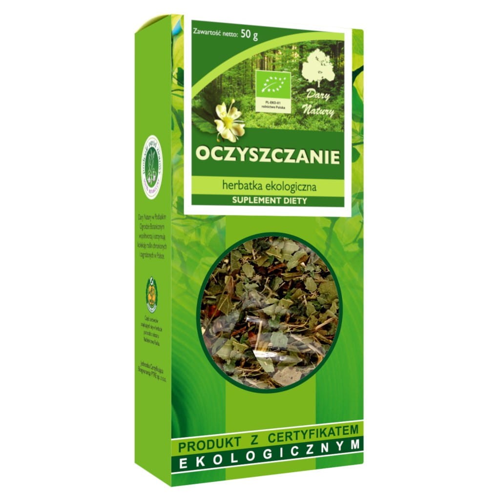 DARY NATURY Herbatka Oczyszczanie EKO 50g