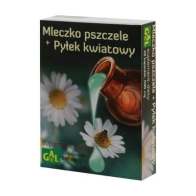 GAL Mleczko pszczele + pyłek kwiatowy 48 kapsułek