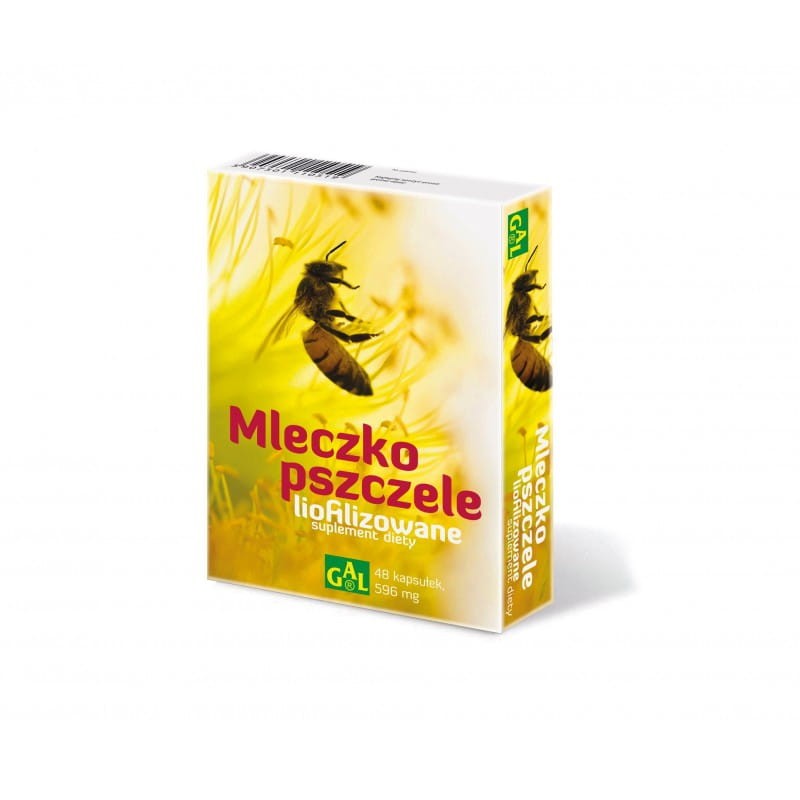 GAL Mleczko pszczele liofilizowane 48 kapsułek
