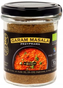 PIĘĆ PRZEMIAN Przyprawa Garam masala 70 g