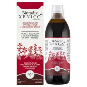 Xenico Pharma Bioradix Żelazo w płynie 500ml