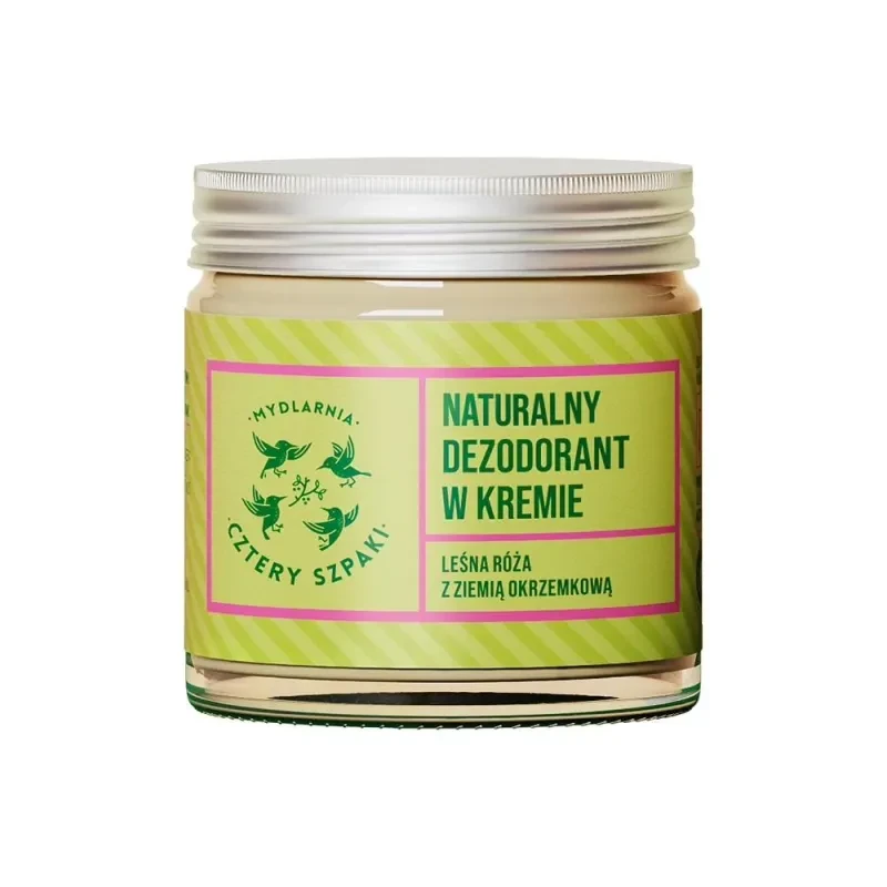 MYDLARNIA CZTERY SZPAKI Dezodorant w kremie Leśna róża 60ml