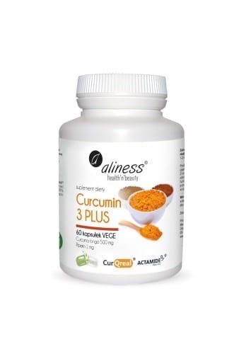 ALINESS Curcumin Complex Kurkumina Piperyna 60 kapsułek