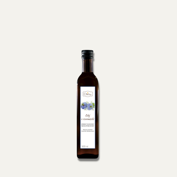 OLVITA Olej z czarnuszki zimnotłoczony 500ml