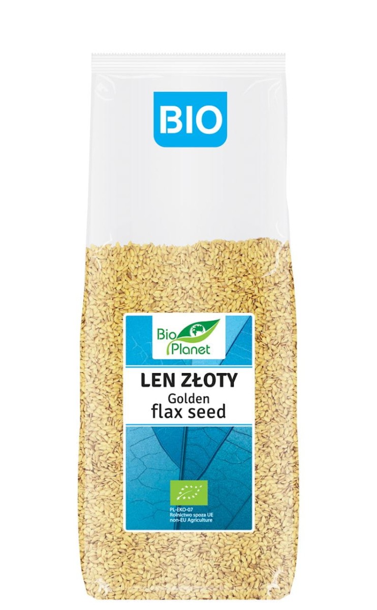BIO PLANET Len złoty (siemię lniane) Bio 1kg