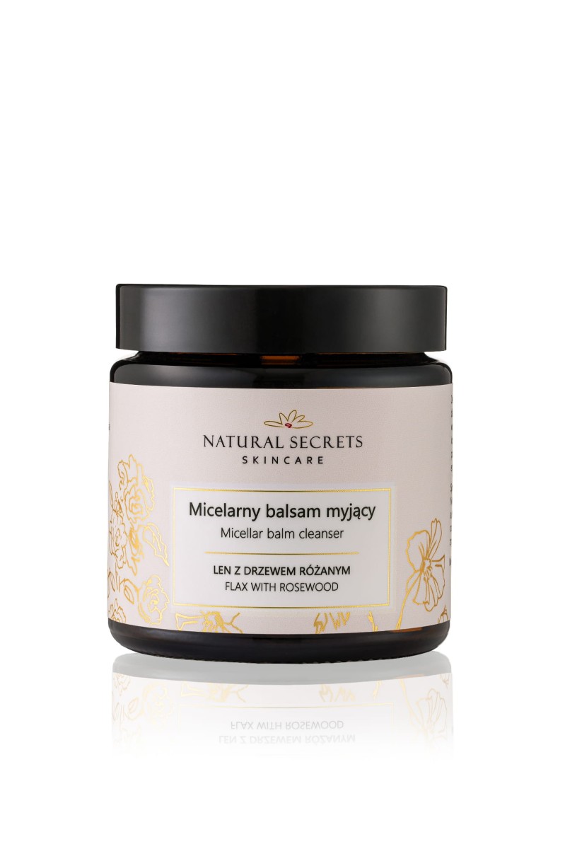 NATURAL SECRETS Micelarny balsam myjący do demakijażu 100ml