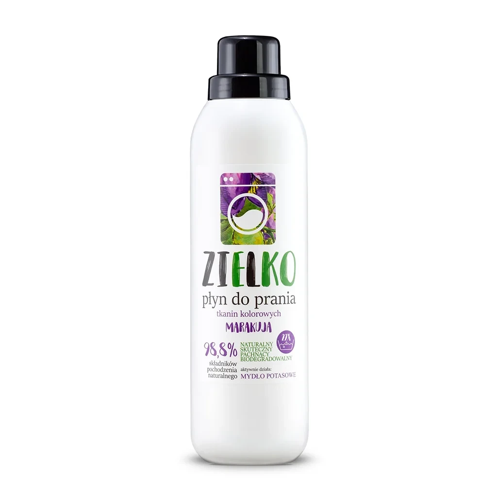 Zielko Płyn do prania tkanin kolorowych marakuja 1L