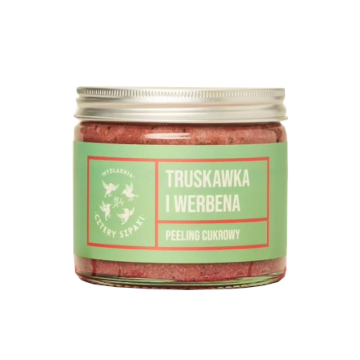 Mydlarnia Cztery Szpaki Peeling Truskawka Werbena