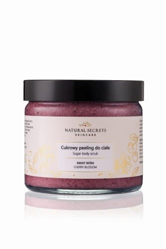 NATURAL SECRETS Peeling do ciała Kwiat wiśni 250ml