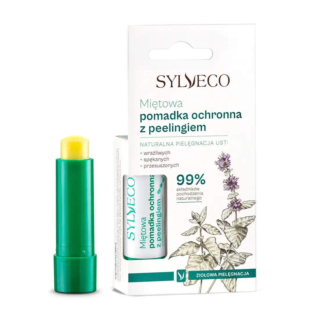 SYLVECO Pomadka-peeling miętowa 4,6 g