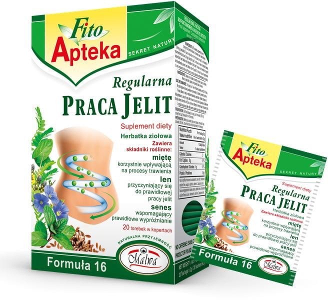 MALWA Regularna praca jelit 20 saszetek