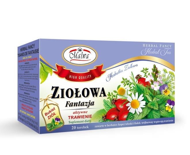 MALWA Ziołowa fantazja 20 saszetek