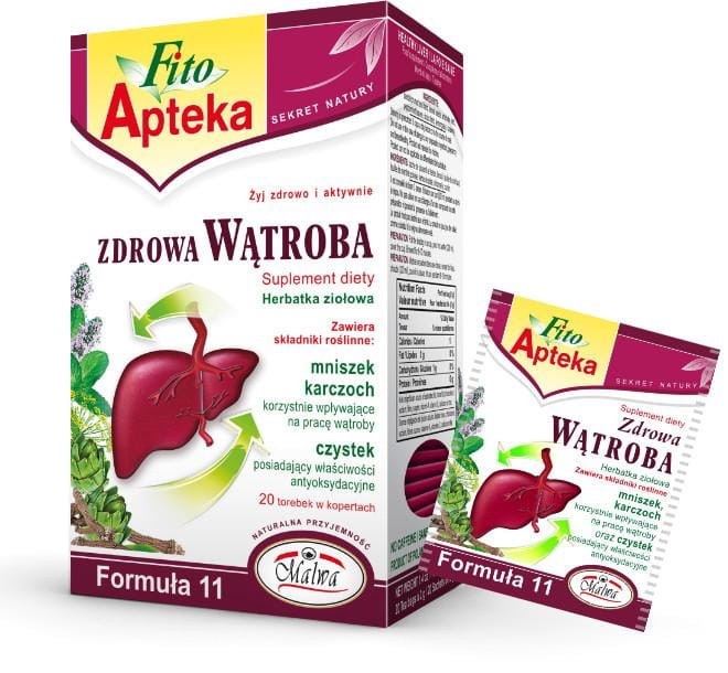 MALWA Fitoapteka Wątroba 20 saszetek