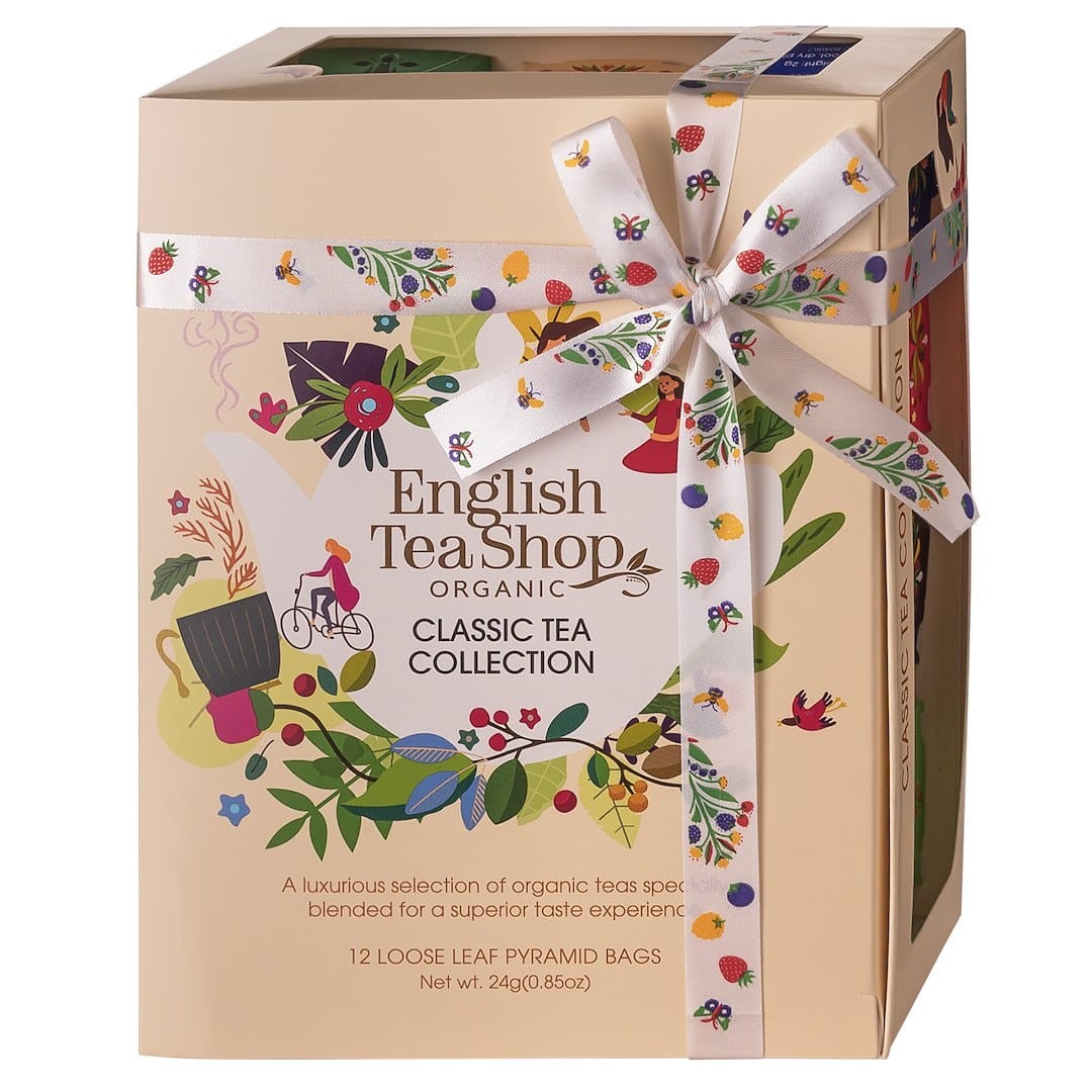 ENGLISH TEA SHOP Zestaw herbat BIO (12x2) piramidki