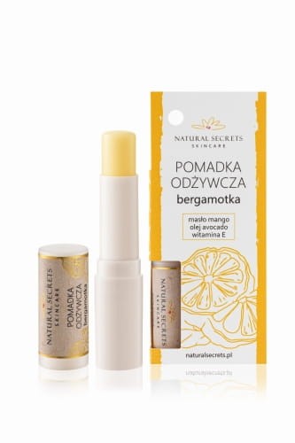NATURAL SECRETS Pomadka bergamotka 3,5g