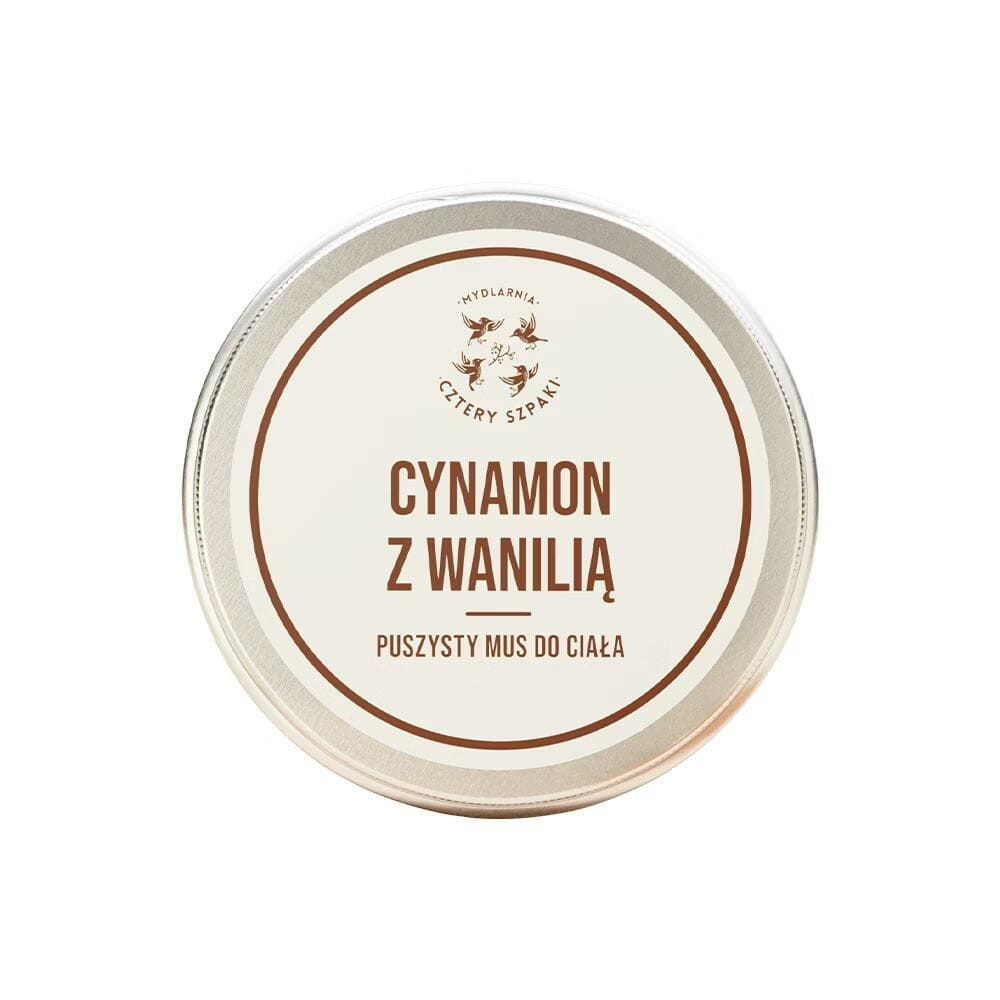 MYDLARNIA CZTERY SZPAKI Mus do ciała Cynamon z wanilią 150ml