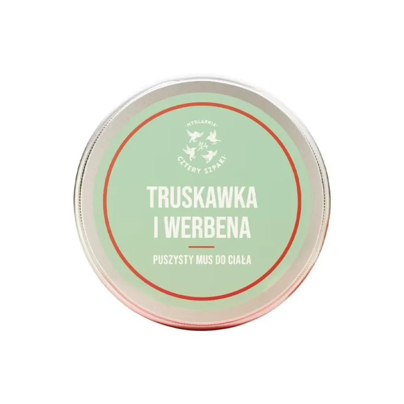 MYDLARNIA CZTERY SZPAKI Mus do ciała Truskawka i werbena 150ml
