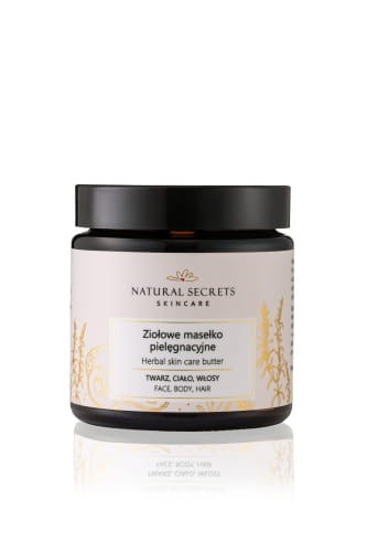 NATURAL SECRETS Ziołowe masełko pielęgnacyjne 100g