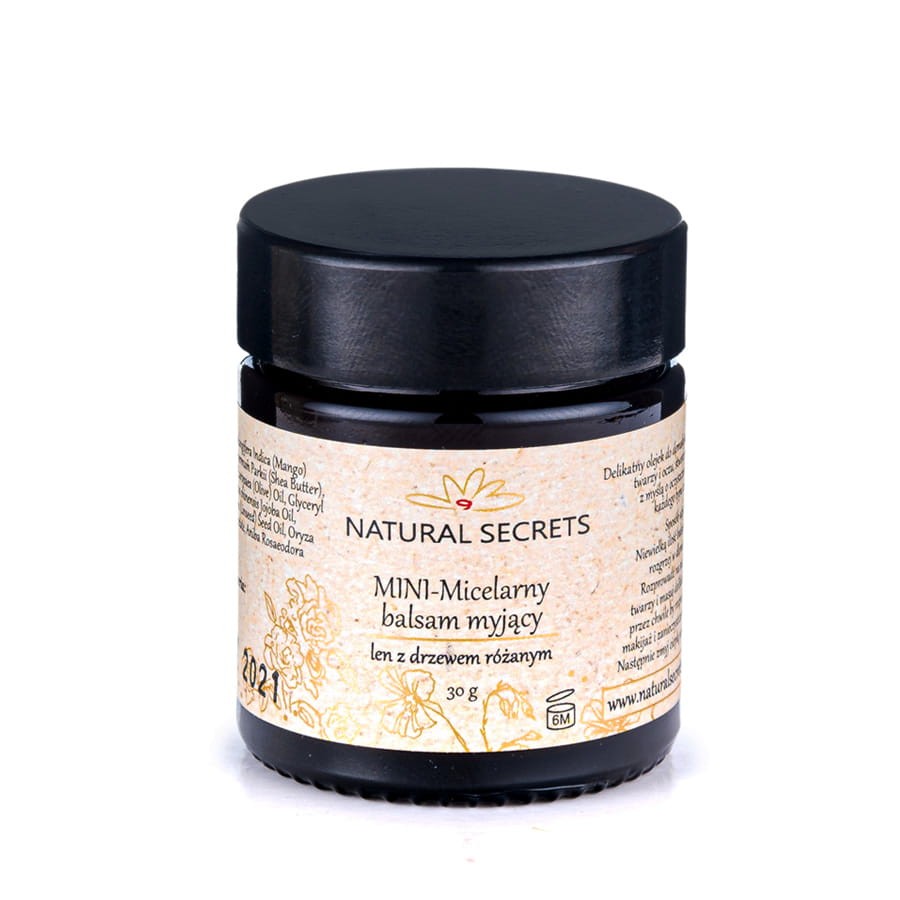 NATURAL SECRETS Mini Micelarny balsam myjący 30g