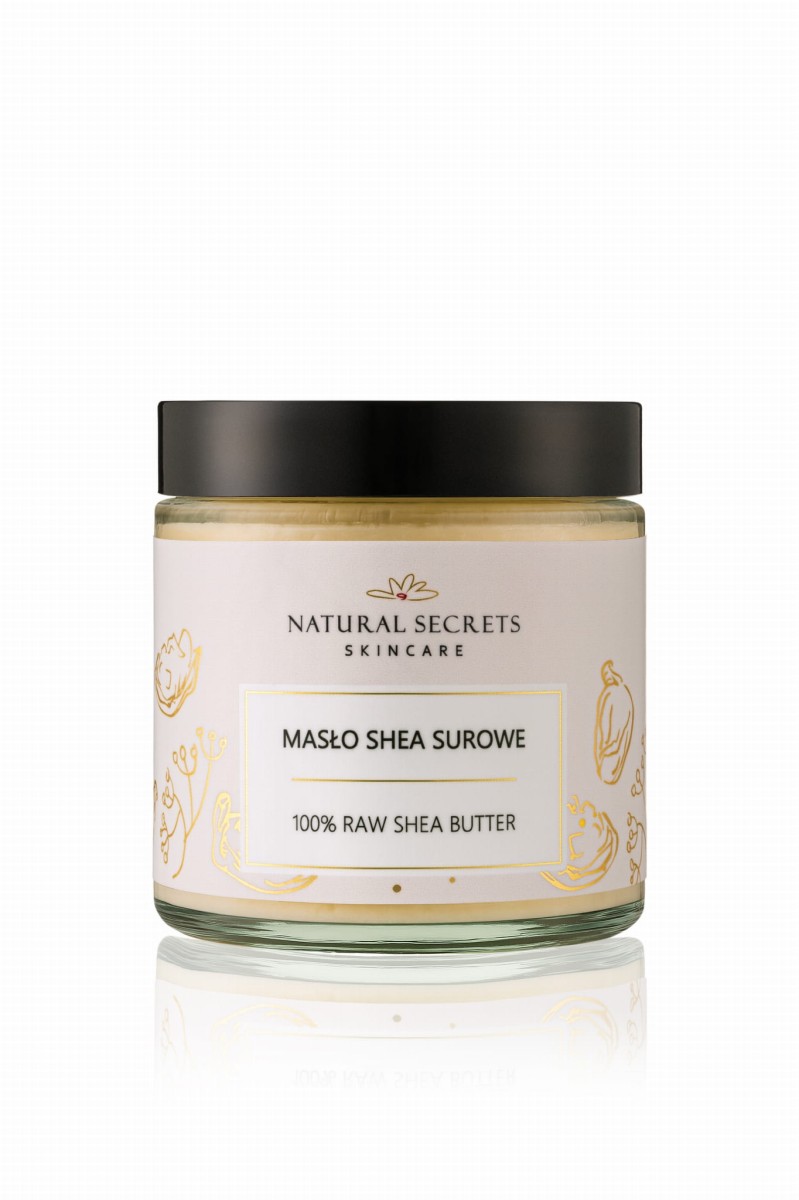 NATURAL SECRETS Masło Shea surowe 100g