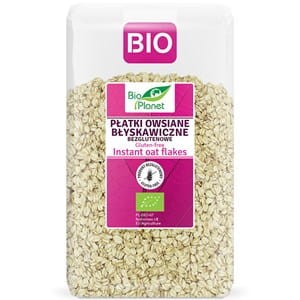 BIO PLANET Płatki owsiane błyskawiczne bezglutenowe 600g