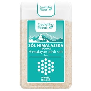 CRYSTALLINE PLANET Sól himalajska różowa drobna 600g