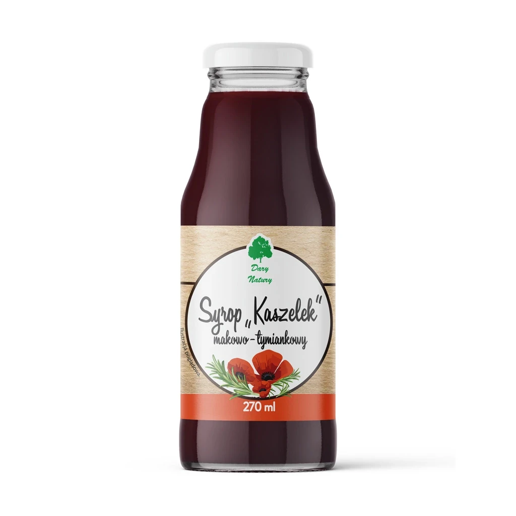 DARY NATURY Syrop Kaszelek makowo-tymiankowy 270ml