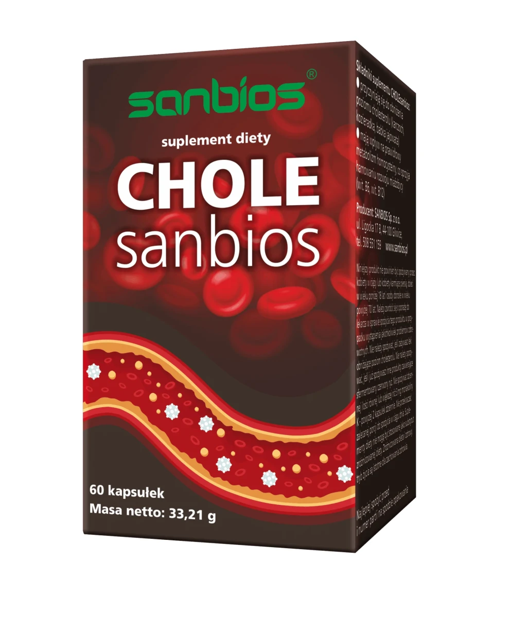 SANBIOS Chole Sanbios 60 kapsułek