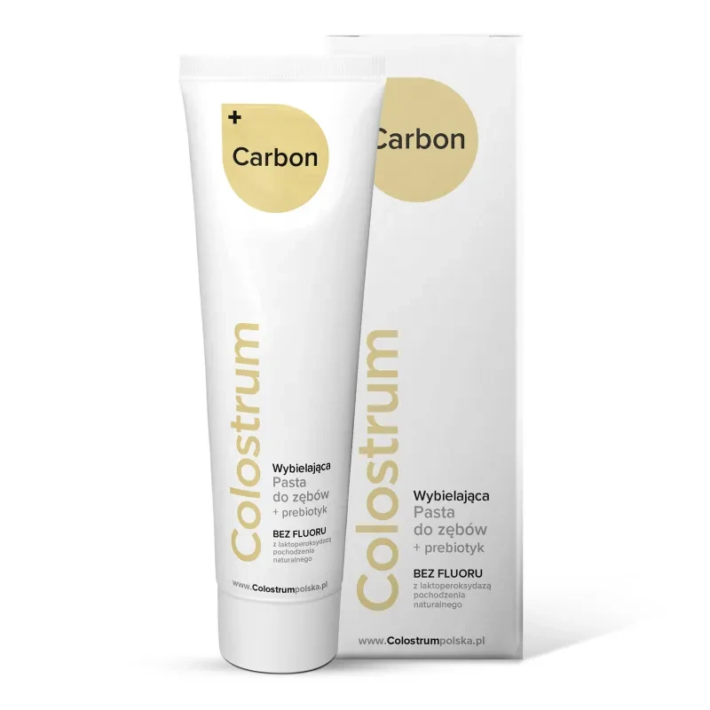 COLOSTRUM Pasta do zębów Carbon 75ml