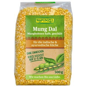 RAPUNZEL Fasolka Mung obrana 500g