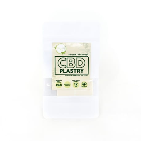 KOSZYCZEK NATURY Plastry CBD 12mg 1 sztuka