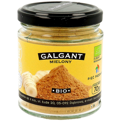 5 PRZEMIAN Galgant mielony bezglutenowy BIO 70g
