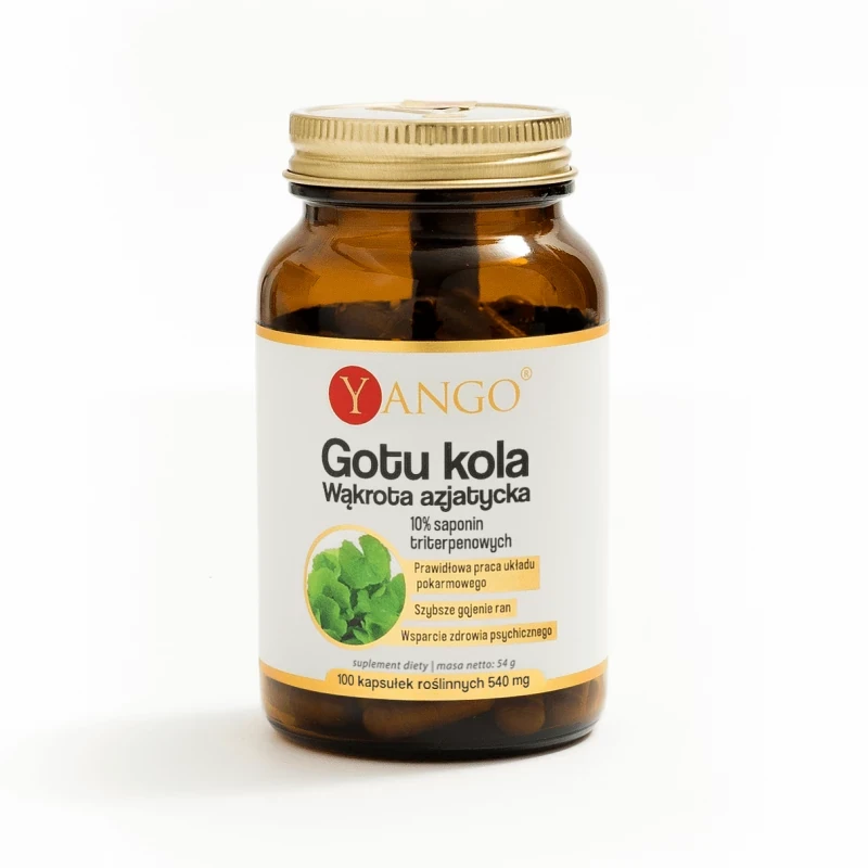 YANGO Gotu Kola 450mg 100 kapsułek