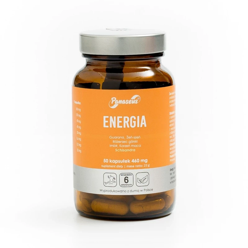 YANGO Panaseus Energia 50 kapsułek
