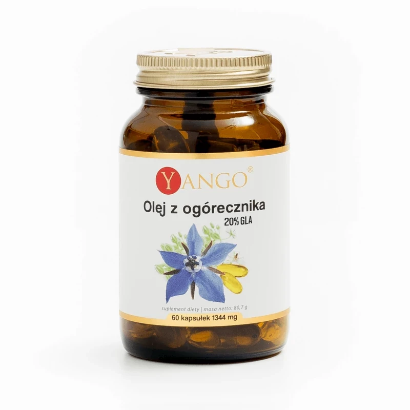 YANGO Olej z ogórecznika 60 kapsułek
