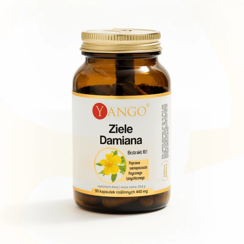YANGO Ziele Damiana 90 kapsułek