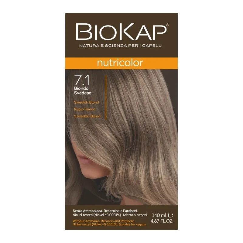 BIOKAP N.  7.1 Szwedzki Blond 140ml