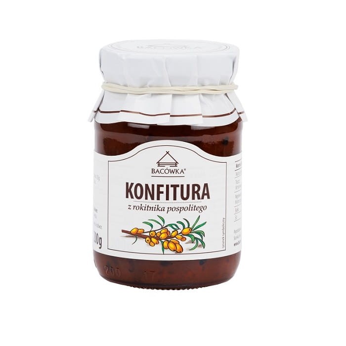 BACÓWKA Konfitura z rokitnika pospolitego 200g