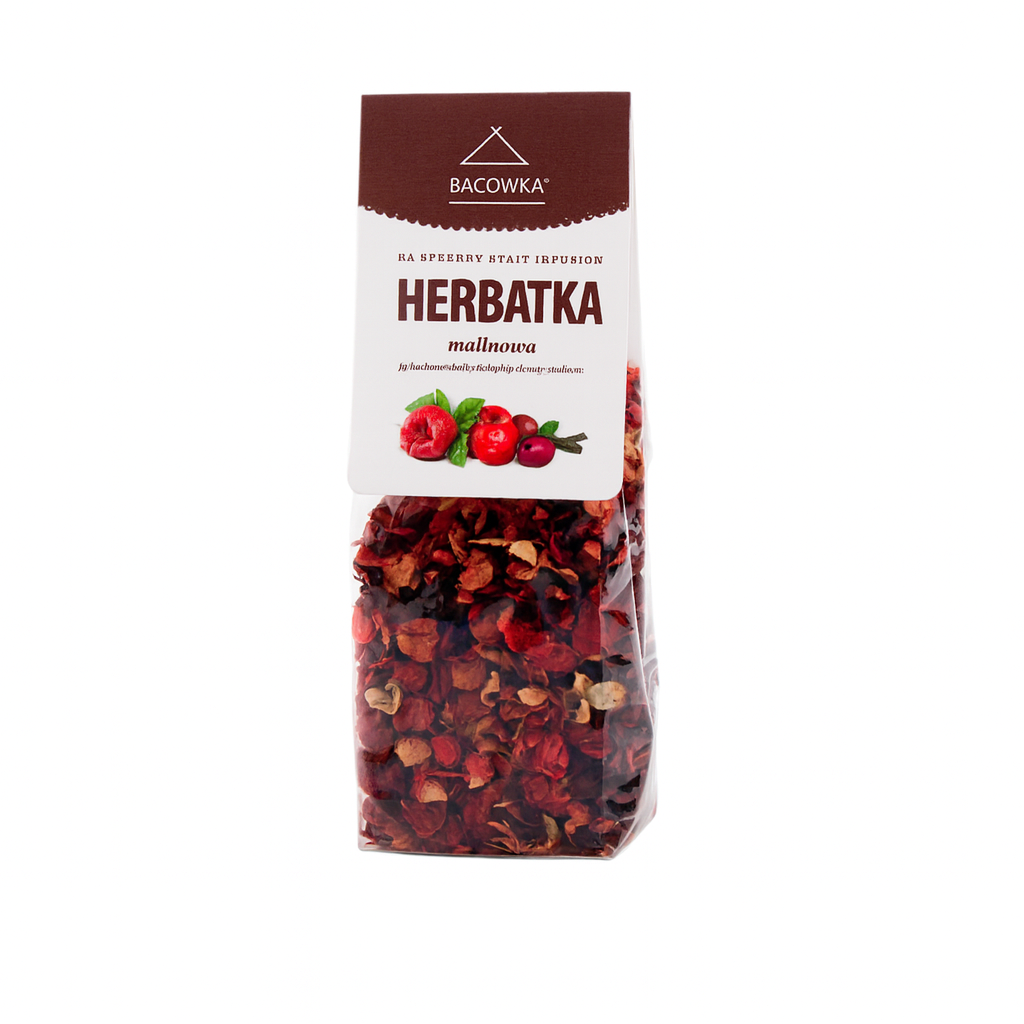 BACÓWKA Herbatka Malinowa z hibiskusem 90g